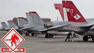 Красные Дьяволы. Мощные истребители F/A-18 Hornet во время учений Красный Флаг, Аляска.