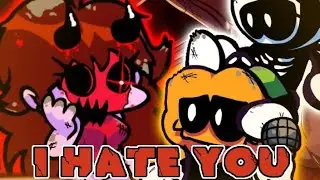 FNF: I Hate You but It's GIRLFRIEND vs SPOOKY KIDS Sing! | I Hate You Cover v1