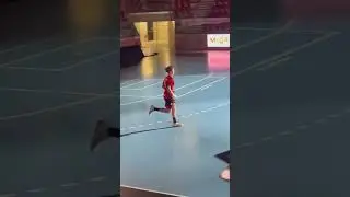 Tiago Handball entrance Axa Arena
