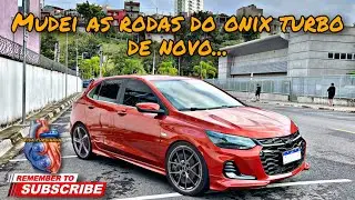 Novo Onix turbo premier agora de rodas novas! De novo… 😅 Ft. @TatiSabaudo
