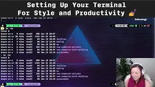Twitch Live Stream: Set up Your Mac or Linux Terminal for Style & Productivity 💅