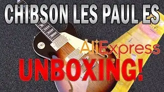 Unboxing Chibson F Hole Les Paul ES