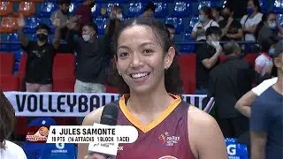 Jules Samonte storms the Angels | 2022 PVL Invitational Conference