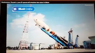 Russia's Luna-25 Spacecraft Crashes into the Moon