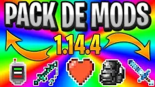 MEGA PACK de MODS para MINECRAFT 1.14.4 CON 50 Mods | AVENTURA - Los Mejores Mods de la 1.14.4 - #36