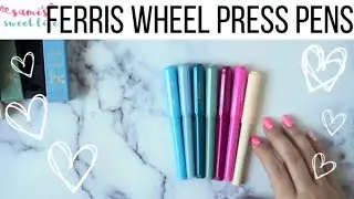 FERRIS WHEEL PRESS HAUL | Carousel Fountain Pen Review - Budget Friendly Find!