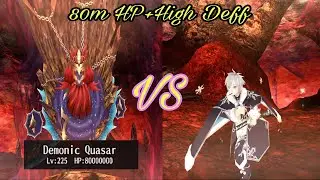 Toram Online - Solo VS Demonic Quasar Ultimate (Katana) | New Update Difficult