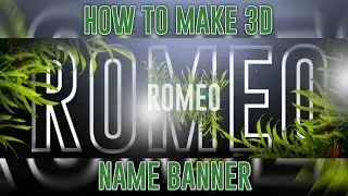 How To Make 3D Banner In Pixellab tutorial Step By step