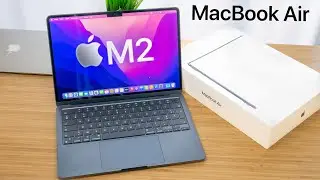 MacBook Air M2 Minuit : D&eacute;ballage & prise en main (Unboxing) !