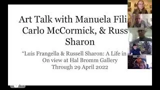 Art Talk with Manuela Filiaci, Carlo McCormick, and Russell Sharon