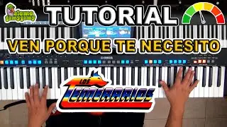 Ven Porque Te Necesito: Los Temerarios / Tutorial: Figuras y Acordes
