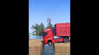 Spintires: MudRunner - Extreme Off-Road Dump Truck Challenge | MudRunner Adventure | Ep.134 #Shorts