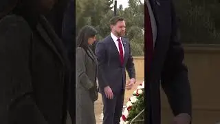 JD Vance Lays Wreath at Memorial to Azerbaijani Heroes | DWS News | AC1C