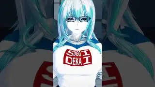 Sugoi dekai #anime #3danimation #vtuber