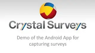 Demo of the Android Tablet for capturing surveys