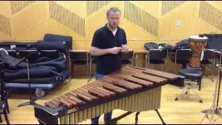 Colin Currie Cord Wound Xylophone Soloist on Rattan - KXS