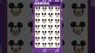 Find the ODD Emoji Out - Disney Edition 🏰💫🧚&zwj;♂️ | Easy, Medium, Hard Levels