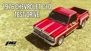 *ПРОДАНО* Тест-драйв Chevrolet C10 1976 года &mdash; номера совпадают с 350 &mdash; автомат &mdash; кондиционер &mdash; п...
