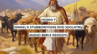 Hosea 7: Israel's Stubbornness and Idolatry - Clear & Engaging Audio Bible Reading