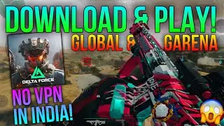 How To Play Delta Force Mobile In India Without VPN ?😱