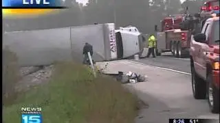 U.S. 33 South closed at Carroll Road