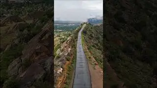 Skyline Drive drone flight at #sunrise in the #mountains of Ca&ntilde;on City #Colorado  #sunrisemountain
