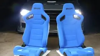 2020 BRAUM Sponser Video - Mitsubishi Evolution X Seat Installation