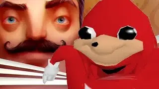Gmod Scary HELLO NEIGHBOR Многопользовательский мод 2 - 4 ИГРОКА!