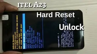itel A23 ,A45 Hard Reset Password and Pattern Unlock
