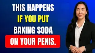 Urologist: Use baking soda this way and see what happens to your size.