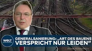 GENERALSANIERUNG: &bdquo;Nur Leiden!&ldquo; &ndash; GDL macht Bahn schwere Vorw&uuml;rfe bei der Bauplanung!