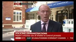 Untrained U.K. Police use improper crowd control methods