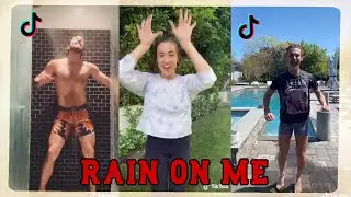Lady Gaga, Ariana Grande - Rain On Me Challenge TikTok Compilation