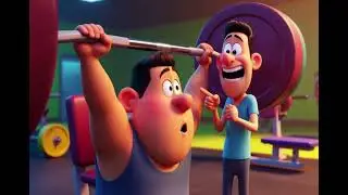 . &ldquo;Gym Wale Dost &ndash; 3D Animated Story | Funny + Motivational | Nitin & Arvind&rdquo;