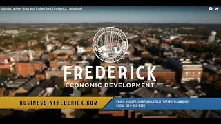 Starting a New Business in the City of Frederick - Maryland