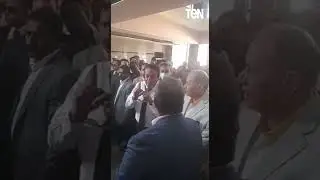 وزير الصحة ينفعل على مسئولى مشروع مستشفى منفلوط  أمام الجميع 