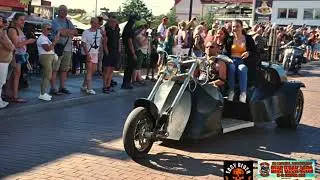 🛵BIKE WEEK ŁEBA 11.08.2023 Parada dzienna 🛵