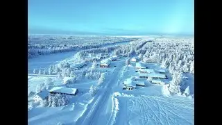 Savukosken Kyl&auml;n Talvimaisemia Tammikuu 30 2026