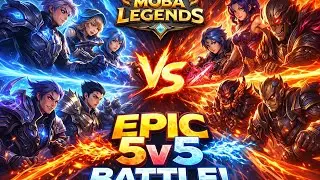 Moba legend 5v5 game first game play