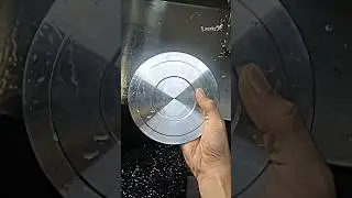 ⚙️ Step by step, turning raw metal into flawless flange. #flanges #engineering #cncsoftware #viral