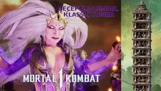 MK1 *Deception Sindel* (Sareena Kameo) Klassic Tower Gameplay + Ending (1080p 60fps) PS5