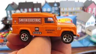 Land Rover Mk II -1998 Hot Wheels Toy Diecast Unboxing Review - Orange Smith Electric Lighting Truck