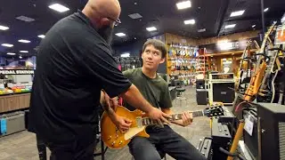 Playing Forbidden Riffs in Guitar Center