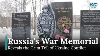Russian Town's War Memorial Reveals the Grim Toll of Ukraine Conflict | DRM News | AH14