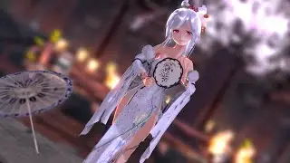 【千里邀月MMD】你的小仙子ヾ(ﾟ∀ﾟゞ) 风再大点儿吧！~何故撩拨我心弦『弱音Hkau』1080p60fps