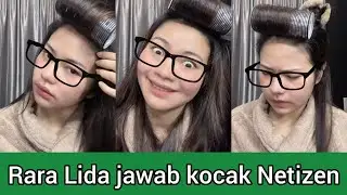 Rara Lida ketika dikomentari suruh senyum 🤣