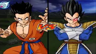 DBZ Budokai Tenkaichi 3 - Yamcha - Yamcha vs all Vegetas, highest COM difficulty