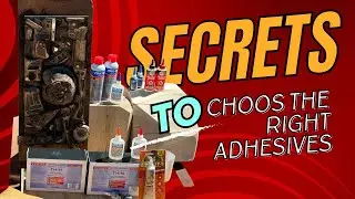 CA Glues, 2 Part Epoxies, and Contact Adhesives, A few things to help choose the right one for you