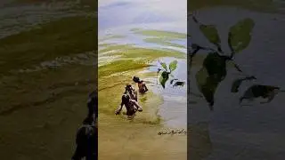 childhood  memory  #shortfeed #youtubeshorts #viralvideo #watercolorpainting