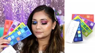 Finally Shystyles x CUFFSNLASHES Eyeshadow palette review / Nidhi Katiyar